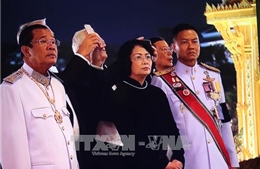 Phó Chủ tịch nước Đặng Thị Ngọc Thịnh dự Lễ hỏa táng cố Nhà Vua Thái Lan   